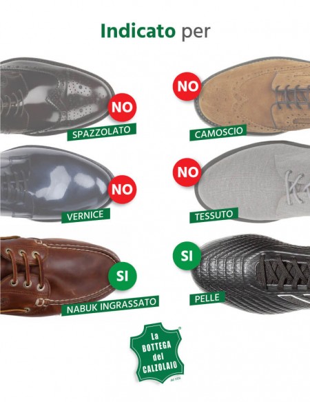 Impermeabilizzanti e antiacqua per scarpe in pelle neutri e protettivi