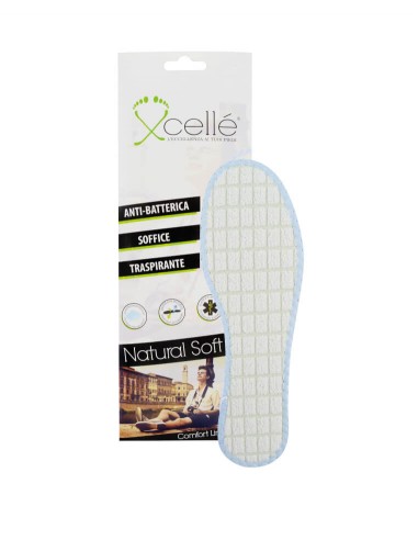 Soletta scarpe antiodore in lattice e allume di potassio 2 pz