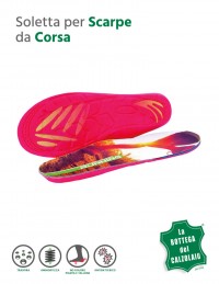 Solette plantari running ritagliabili, specifiche per scarpe da corsa