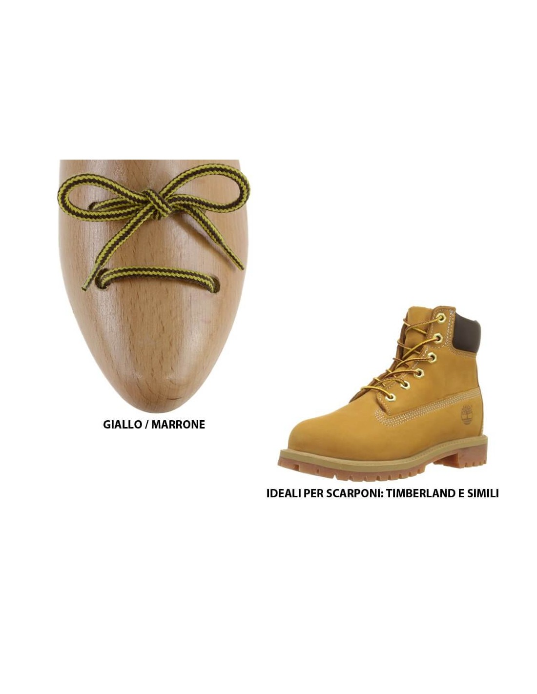 lacci per timberland