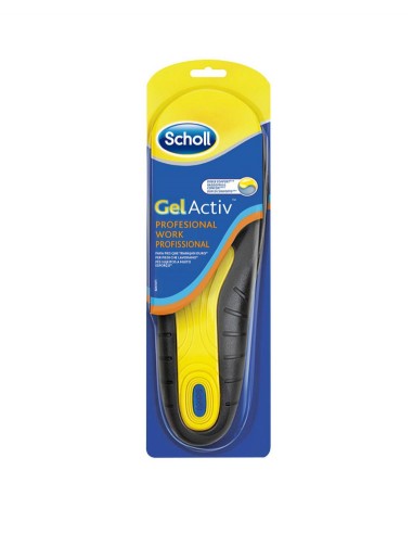 Soletta gel active Scholl per scarpe da lavoro