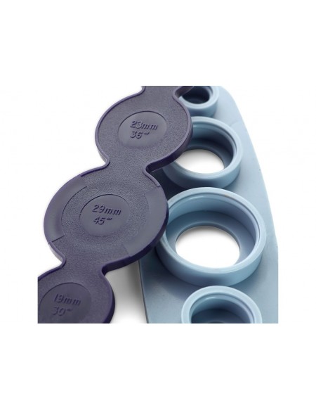 per macchina da bottone 18 GETMORE Parts Punzone per ricoprire bottoni con stoffa e pelle fina 11 mm 