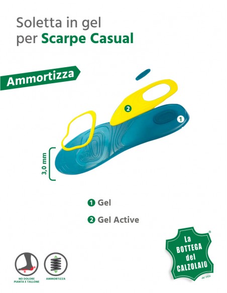 Soletta gel active Scholl Everyday