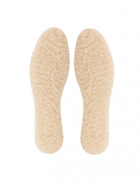 Soletta in lana soffice e lattice ritagliabile per proteggere i piedi dal freddo 