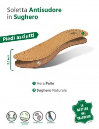 Solette sughero per scarpe