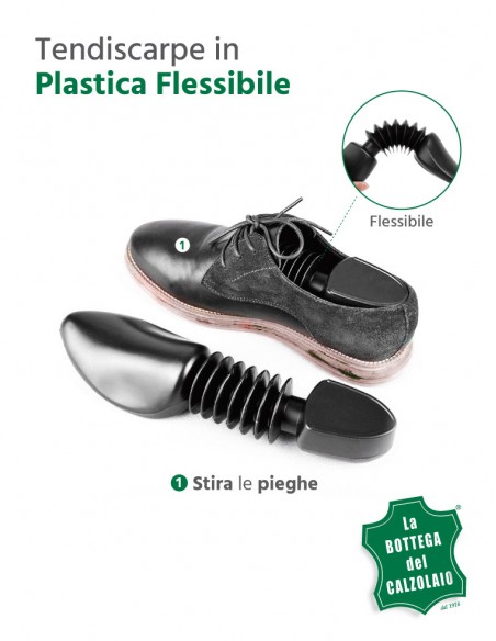 Tendiscarpe in plastica per scarpe