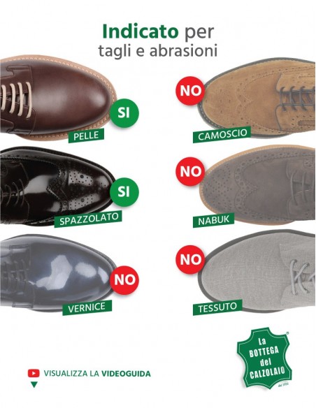 Crema coprente scarpe e accessori in pelle