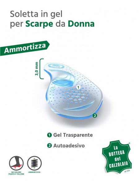 Soletta gel active Scholl per tacchi alti