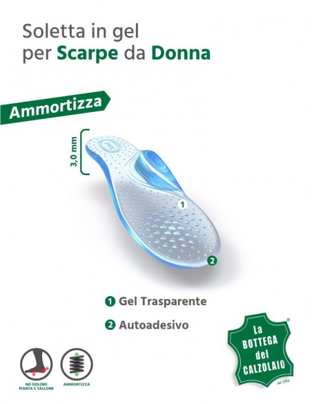 Soletta gel active Scholl per tacchi medi