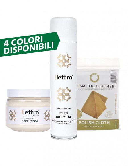 Kit per pulire giacca di pelle